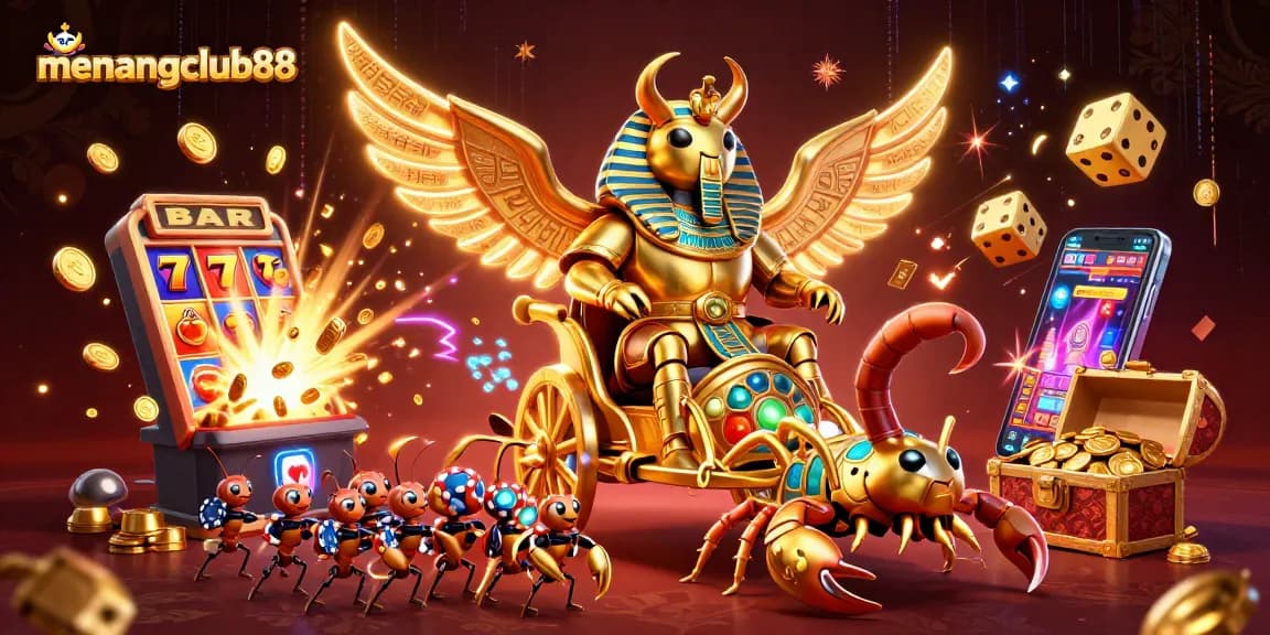 Engage with exciting games on menangclub88, featuring action-packed winnings and vibrant casino elements.