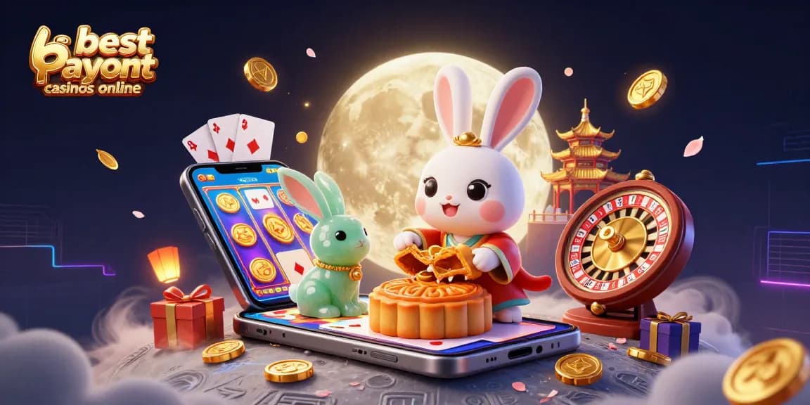 Experience the best payout casinos online with vibrant casino elements and dynamic characters.