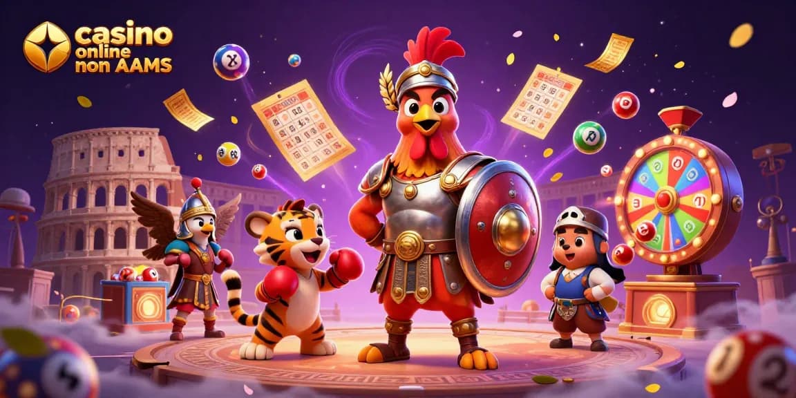 Scopri i migliori giochi nei casino online non AAMS, avventurati tra l'emozione e le vincite!
