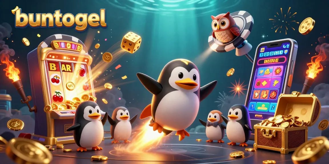 Experience the excitement of buntogel with dynamic casino elements and vibrant visuals.