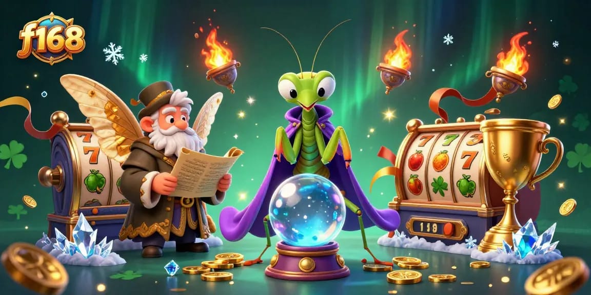 Experience thrilling jackpots at f168 with vibrant visuals of gaming characters amid exciting slot elements.