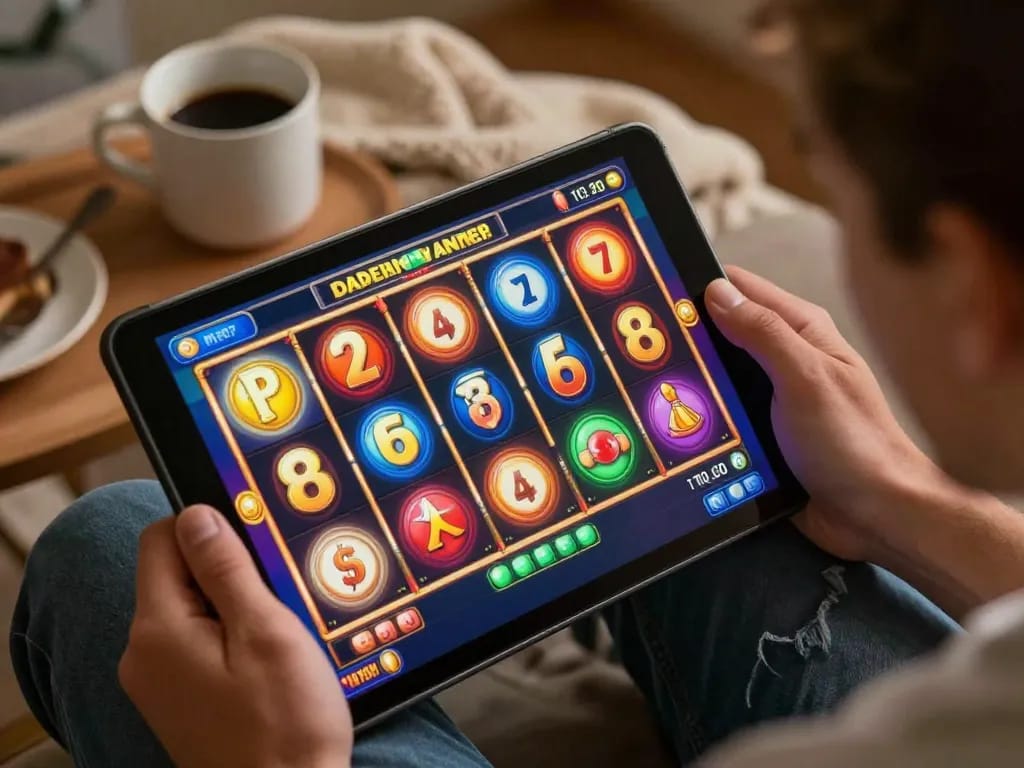 Play the exciting mau777 slot game online while enjoying a cozy home setup