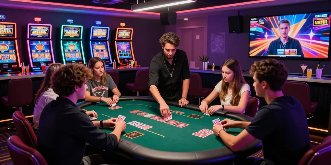 Exciting online gaming at credit card casinos on https://brcs.co.uk with vivid atmosphere and engaging players.