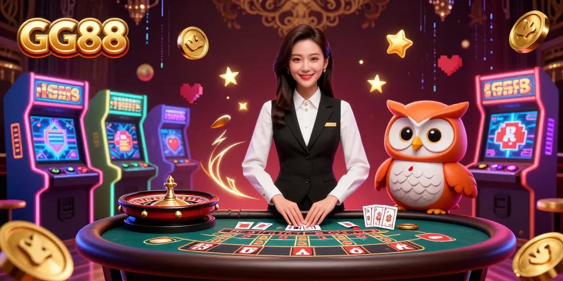 Join the excitement at GG88 with skilled dealers and vibrant gaming machines.