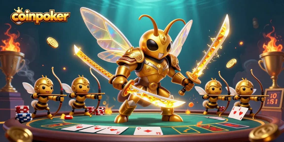 CoinPoker offre des expériences de poker captivantes avec des jeux de cartes et des mises élevées.