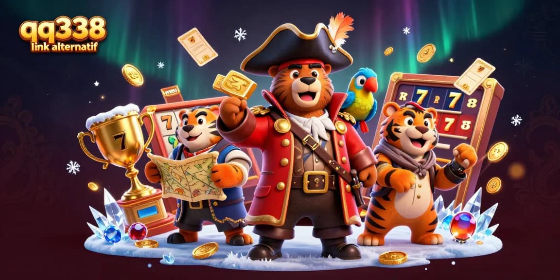 Experience thrilling gameplay with qq338 link alternatif in a vibrant casino atmosphere featuring dynamic gambling elements.