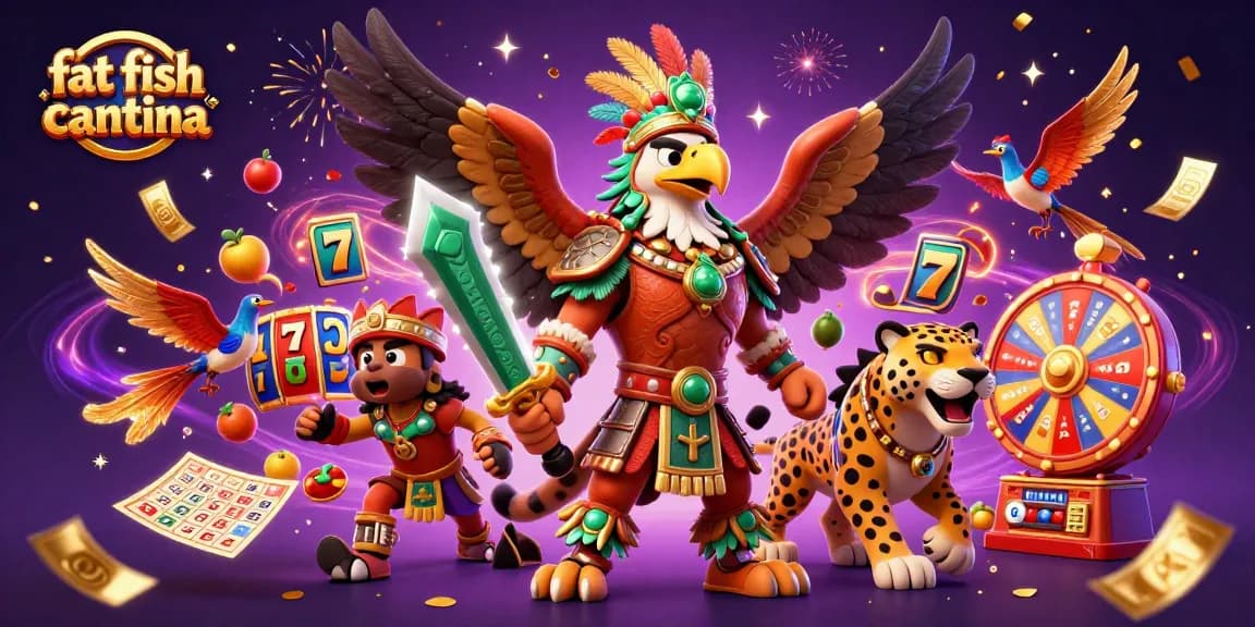Experience thrilling games at fat fish cantina with slot reels and vibrant jackpots bursting with excitement.