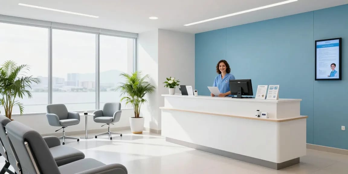 Hair transplant Turkey - expert medical services in a welcoming health clinic setting.