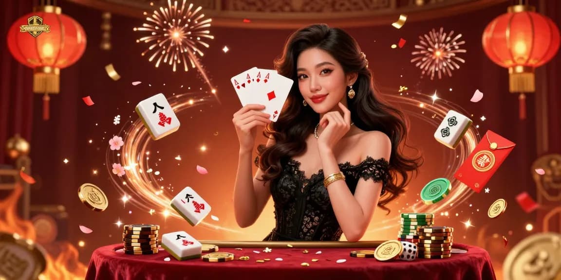 Experience the thrill with YOWESTOGEL's captivating gaming scene showcasing stunning casino elements.