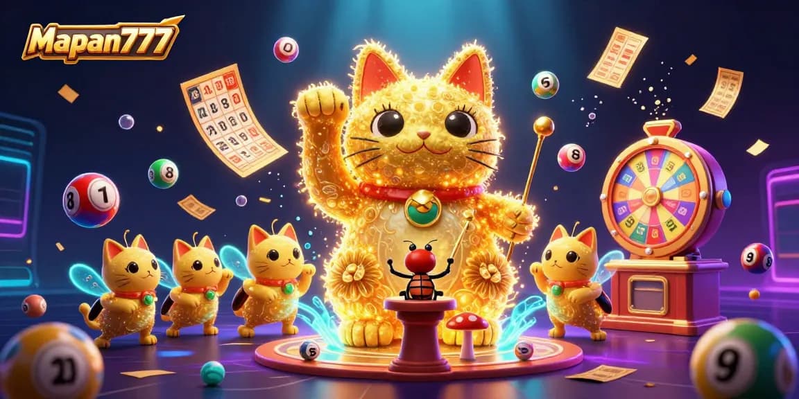 Experience thrilling wins with Mapan777's vibrant bingo and lottery magic!