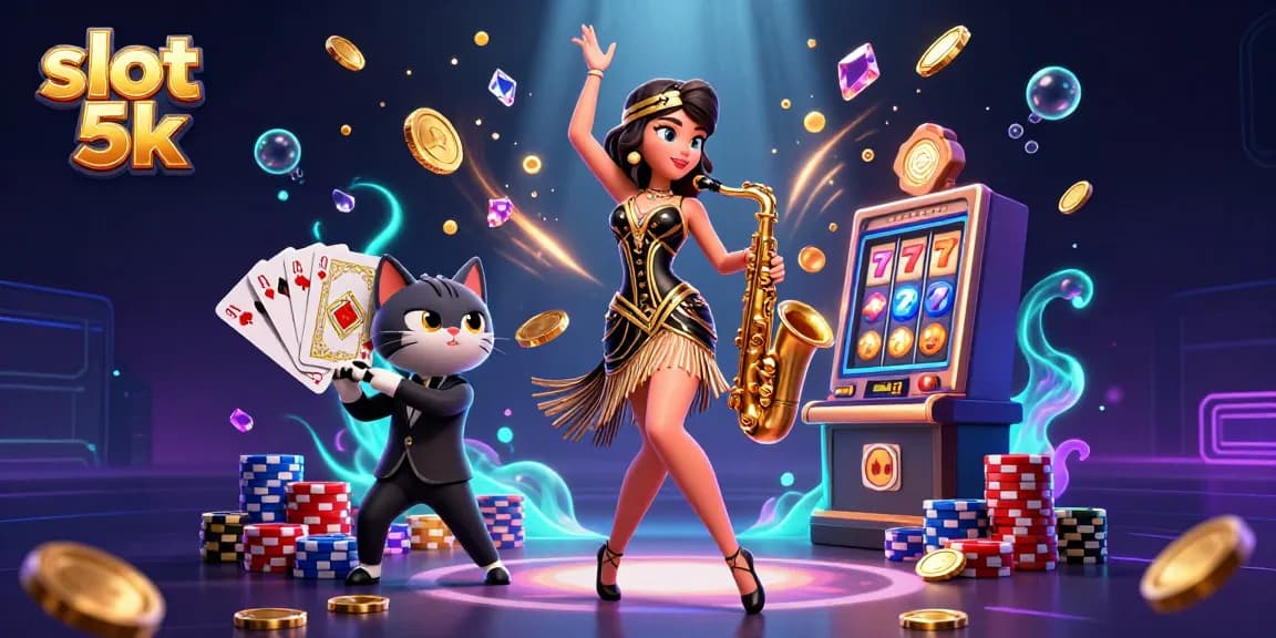 Experience thrilling wins with captivating slot 5k gameplay among dazzling rewards and vivid casino elements.
