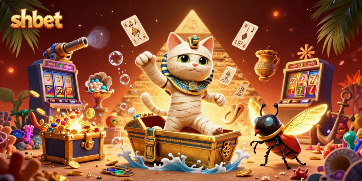 Experience the thrilling ambiance of shbet’s casino with dynamic characters, ancient elements, and golden rewards.