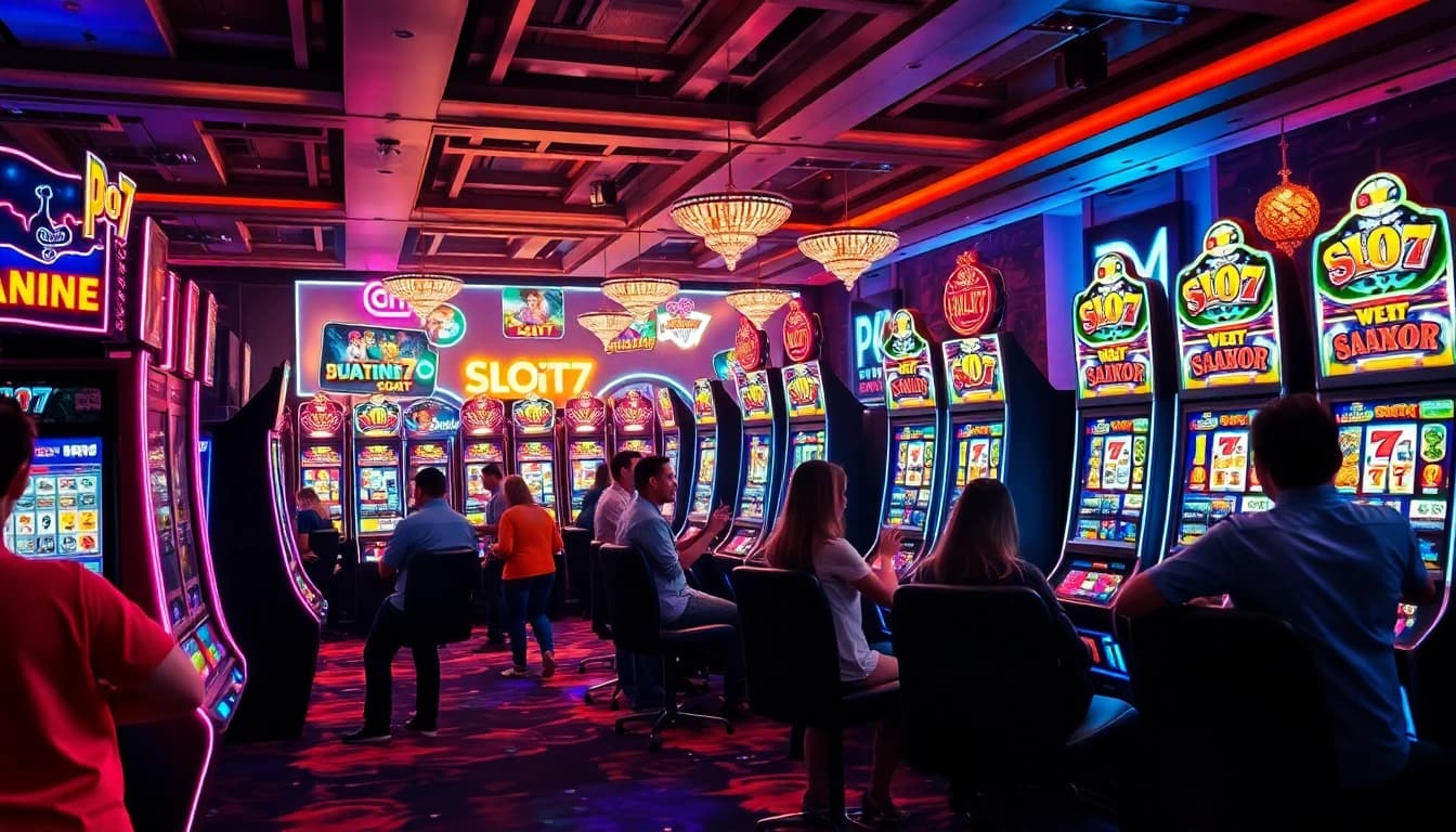 Menangkan hadiah besar di Slot77 dengan mesin slot ceria di kasino penuh warna.