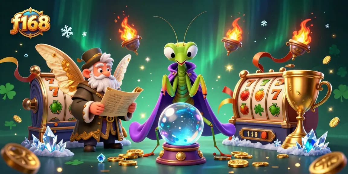 Experience thrilling jackpots at f168 with vibrant visuals of gaming characters amid exciting slot elements.