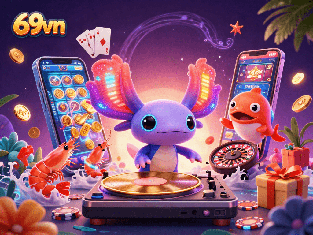 Engage with thrilling casino action at 69vn as vibrant characters and games come to life.