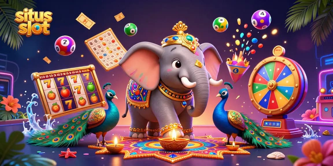 Engage with situs slot while enjoying colorful 3D carnival themes with vibrant elements