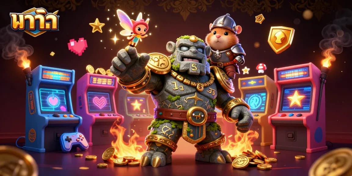 Experience the thrill of บาคาร่า with fairy magic and heroic gameplay in an exciting casino setting.