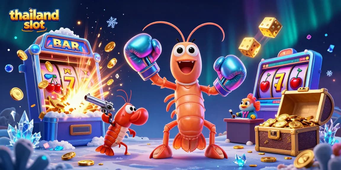 Experience exciting gameplay with thailand slot, featuring vibrant 3D characters and thrilling slot machine action.