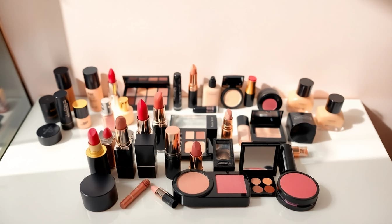 Explore quality products from wholesale makeup suppliers, featuring vibrant colors and cosmetics.