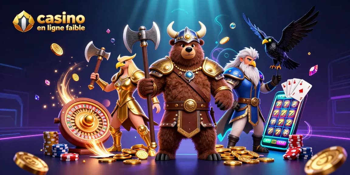Jouer à un casino en ligne fiable avec des personnages de jeu époustouflants et des éléments de casino captivants.