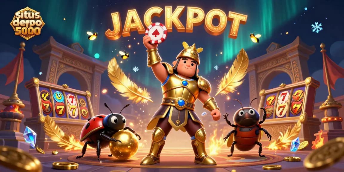 Menangkan hadiah di situs depo 5000 dengan simbol slot dan jackpot yang menggiurkan.