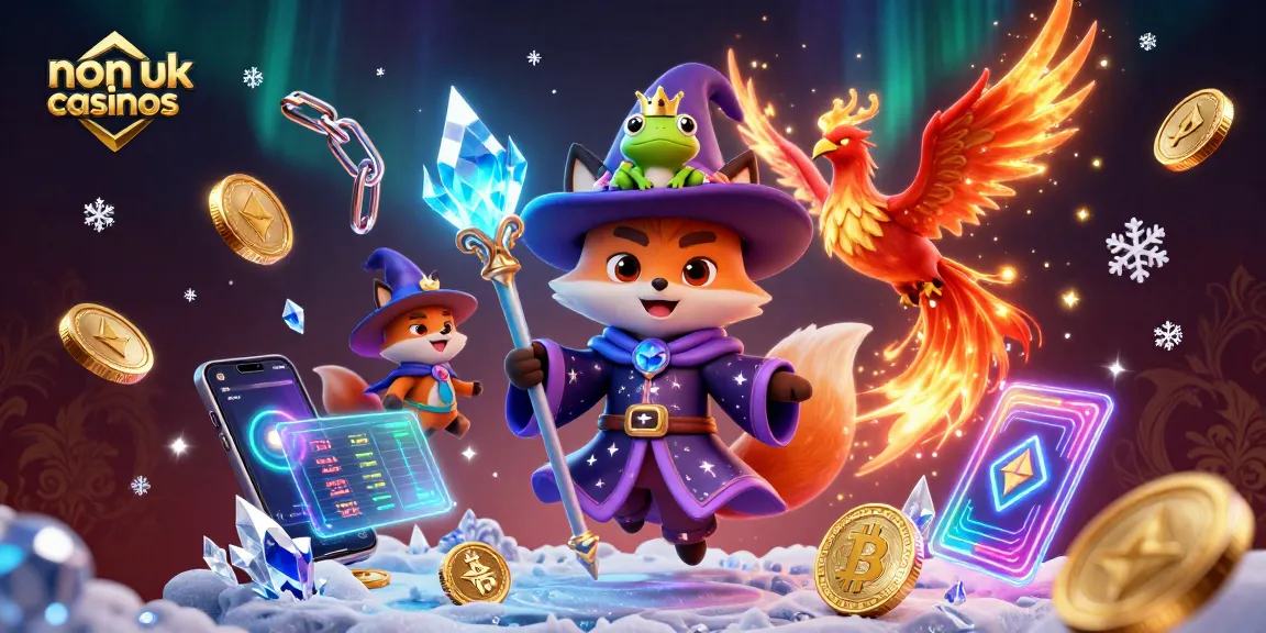 Engage with non uk casinos and discover mystical realms of gaming through enchanting creatures and cryptocurrency, showcasing excitement and rewards.