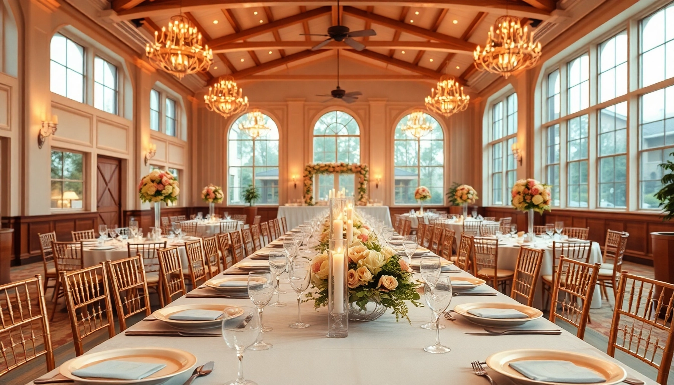 Discover a stunning wedding event space Jacksonville with elegant decor and intimate ambiance.