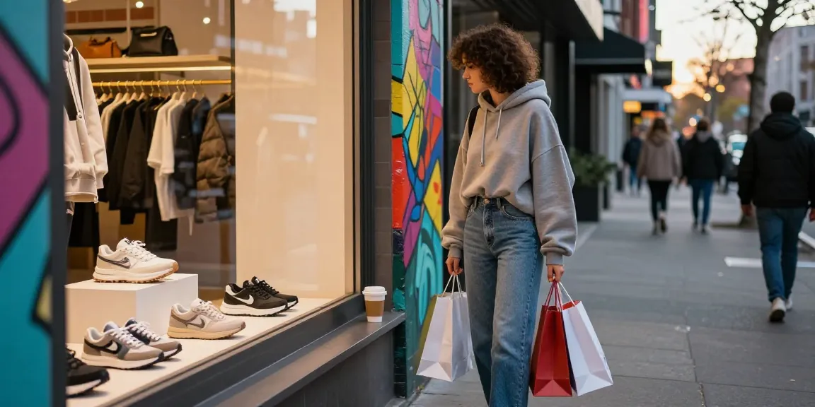 Explore stylish shopping at shs-dome5.com in vibrant urban settings, capturing dynamic fashion moments.