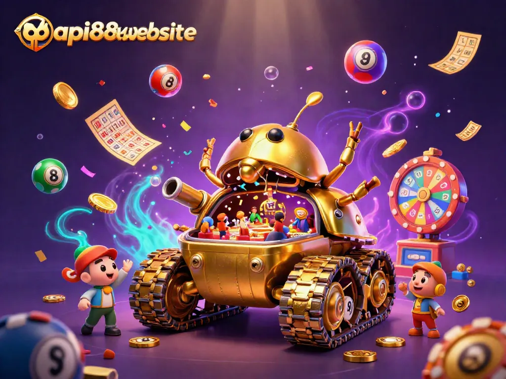 Experience thrilling fun at api88website with vibrant prize wheels and lively lottery games.