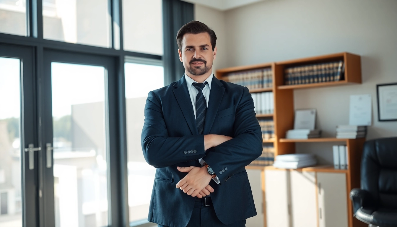 Truck accident attorney Clearwater providing legal expertise in a professional office.