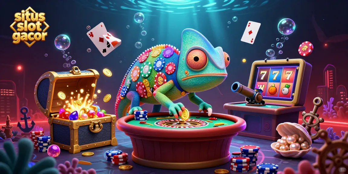 Memenangkan bonus dengan permainan di situs slot gacor, menggambarkan kekayaan kasino yang memikat.