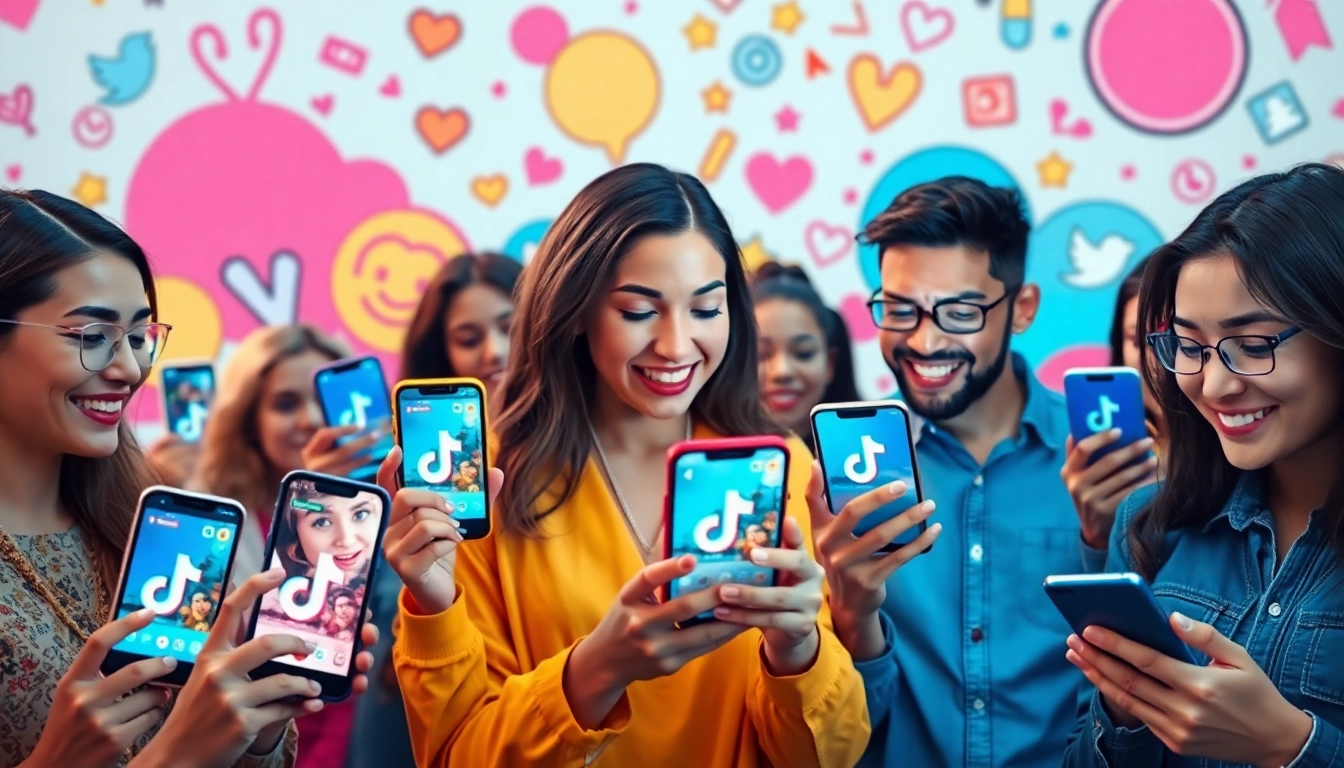 tiktok いいね 買うを促進する若者たちがソーシャルメディアを活用している様子