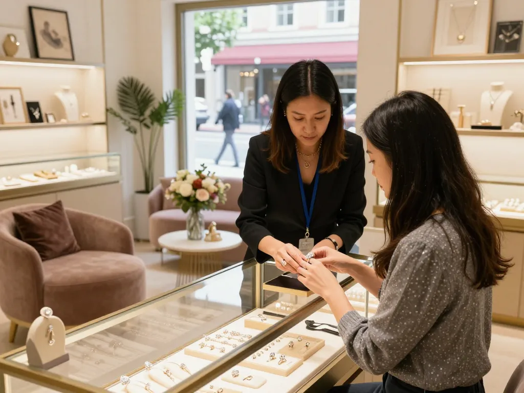 Experience exquisite jewelry at this boutique while you hop over to this web-site for personalized service.