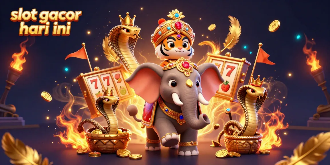 Experience excitement with slot gacor hari ini, featuring vibrant gaming elements and dynamic characters.