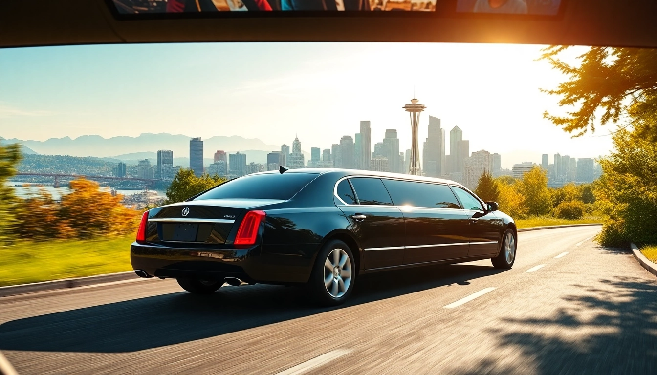 Experience a luxurious vancouver to seattle limo ride amidst scenic landscapes.
