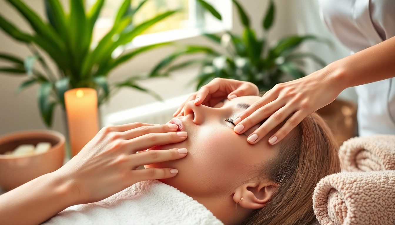 Experience the rejuvenating RejuvaGlow Facial treatment enhancing skin's natural glow and vitality.