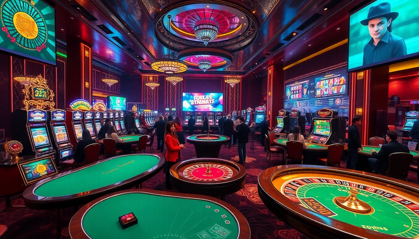 Découvrez des casinos en ligne Français 2026 palpitants avec des tables animées, des machines à sous et des joueurs plongés dans le luxe.