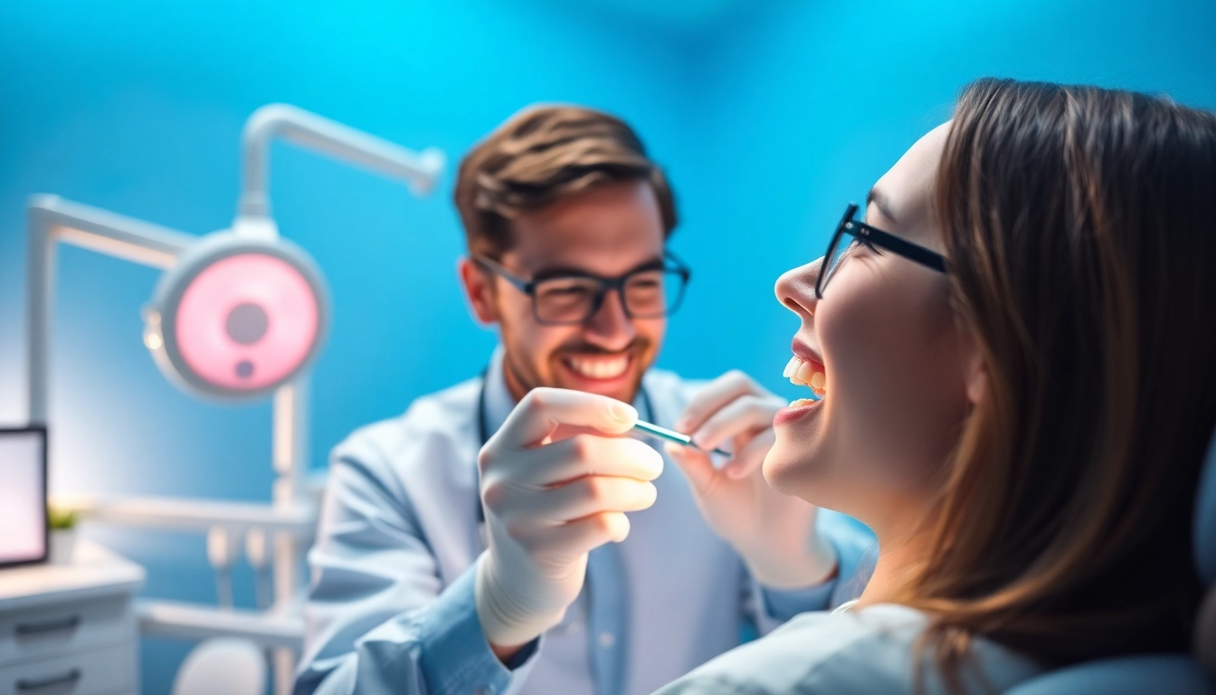 Consultation at orthodontics edmonton showcasing expert care in a modern clinic environment.