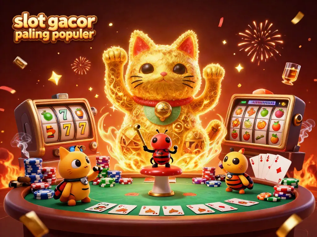 Menangkan permainan dengan slot gacor paling populer dan simbol kasino yang penuh warna.