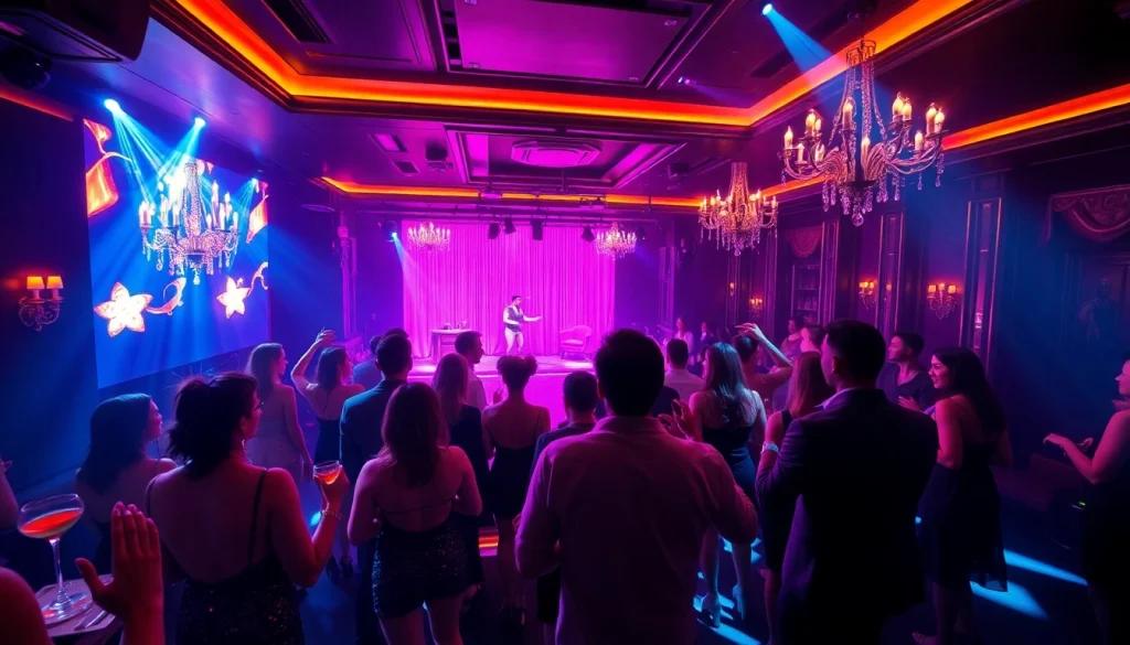 Dinner sxm experience at Club Noir with vibrant nightlife atmosphere, gourmet meals, and excited patrons.