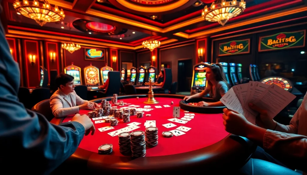 Experience a thrilling poker game at https://8kbetal.com/ with dynamic cards and luxury casino ambiance.