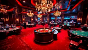 Experience the excitement of betting at https://jun88buzz.info/ with a luxurious casino scene.