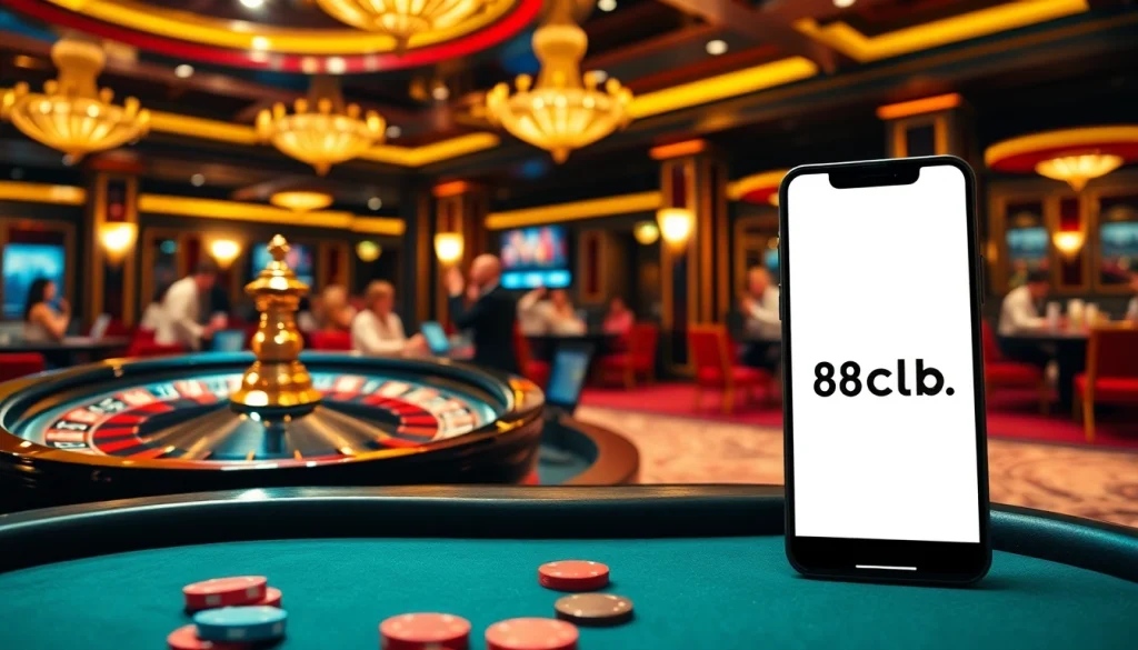 Experience excitement at 88clb.courses as players engage in thrilling casino games.