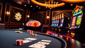 Experience the thrilling atmosphere of F8bet with vibrant casino games and exciting visuals.