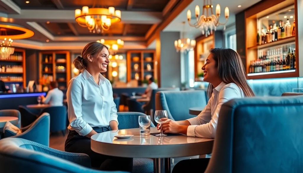 Experience exceptional service at gdmc.bio's shirt room with engaging staff and luxurious ambiance.