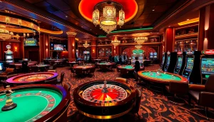 Experience the excitement of gambling at https://taigo88.team/ with vibrant slot machines and poker tables.