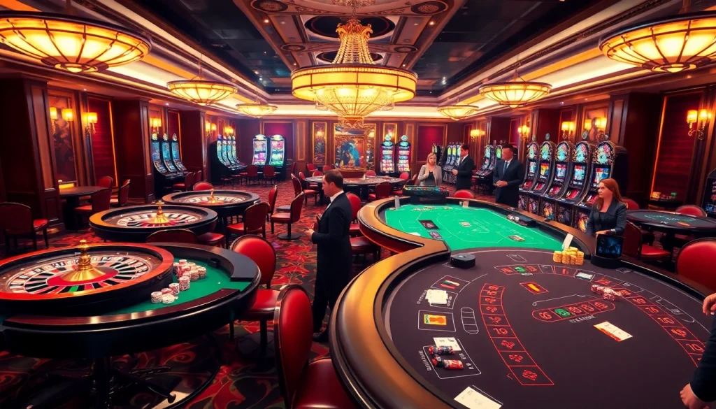 Experience the thrilling excitement of casino gaming at https://soibet.vision/ with dazzling tables and professional dealers.