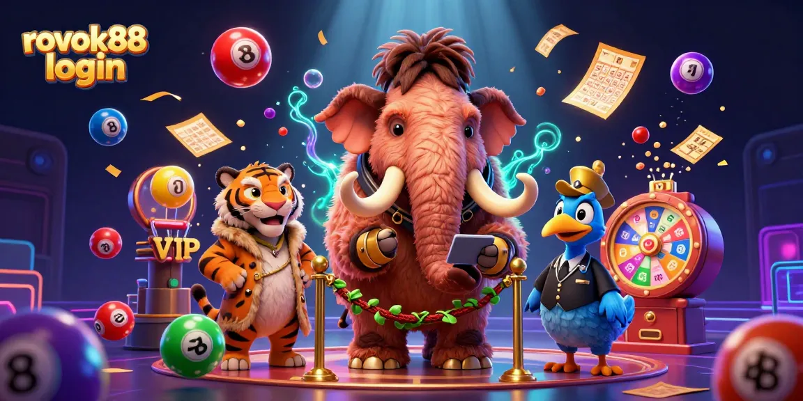 Enjoying the exciting rokok88 login experience with vibrant game elements in a dazzling casino scene.