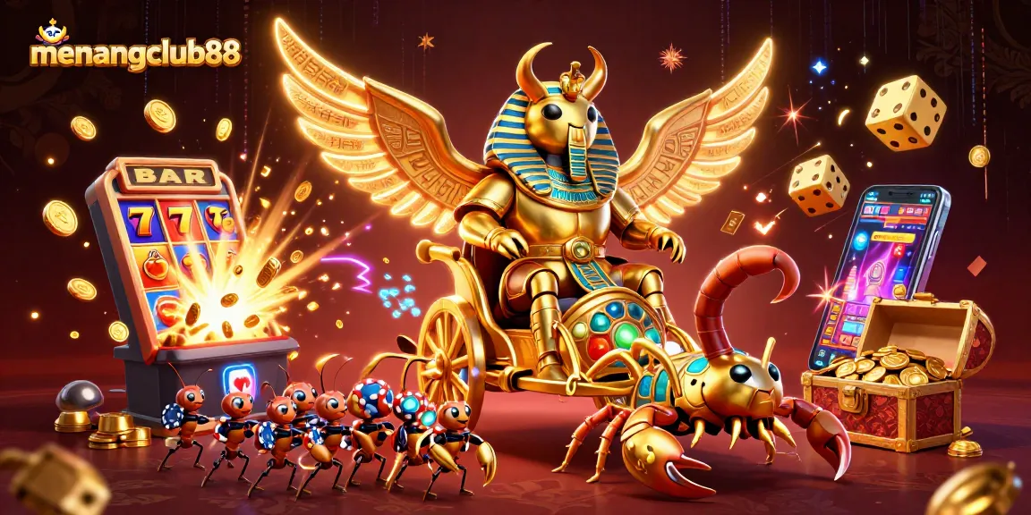 Engage with exciting games on menangclub88, featuring action-packed winnings and vibrant casino elements.